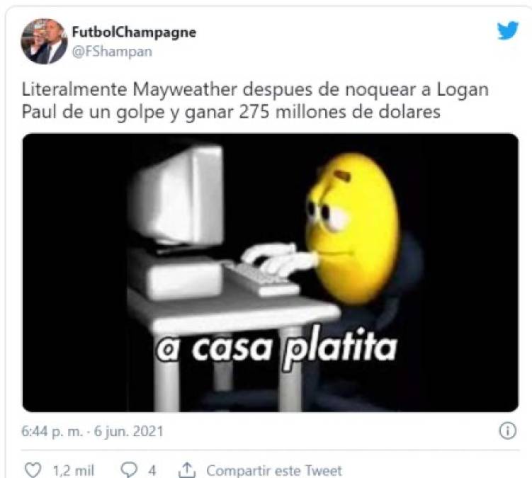 Maywheather vs Logan: Los mejores memes previo a la pelea   