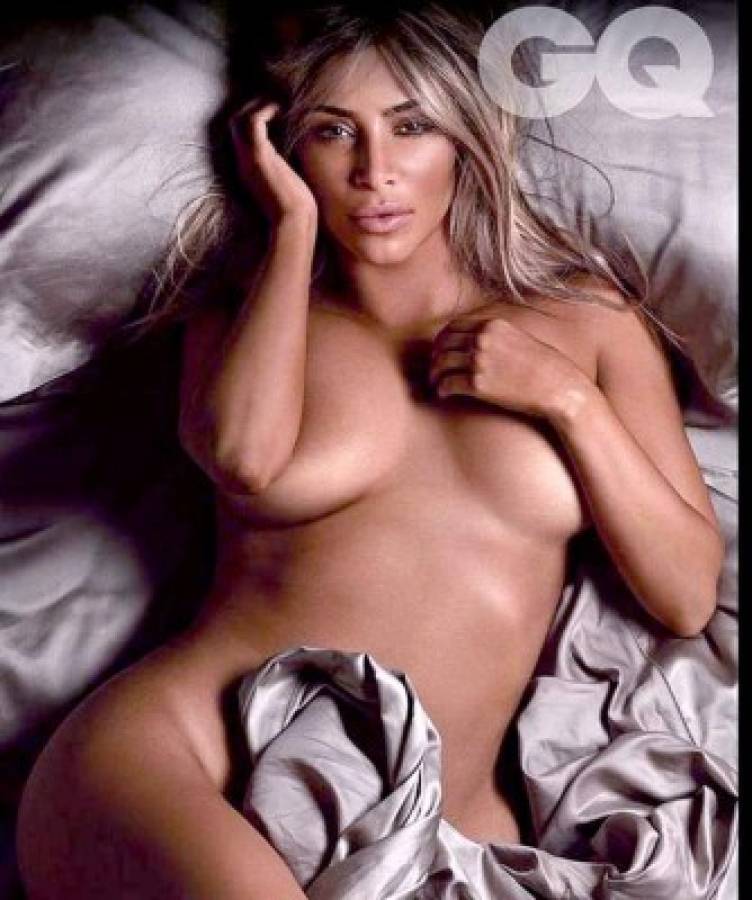 Kim Kardashian se desnuda para GQ