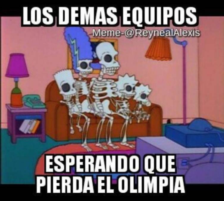 Los divertidos memes que dejó el clásico Olimpia vs Motagua