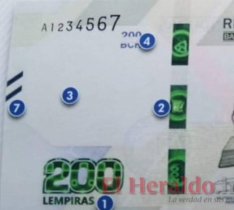 FOTOS: Así luce el billete de 200 lempiras que circulará a partir de septiembre