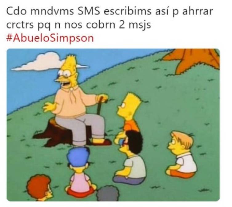 Los mejores memes: Los recuerdos del abuelo Simpson nos hacen sentir viejos