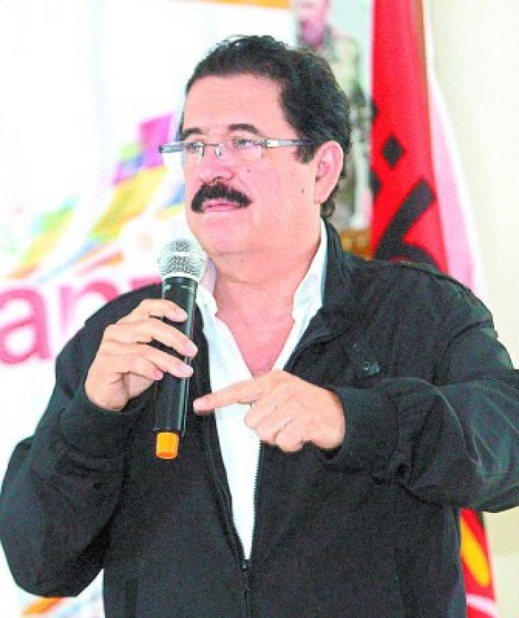 'Mel” Zelaya dice que con comandos cambiará el país
