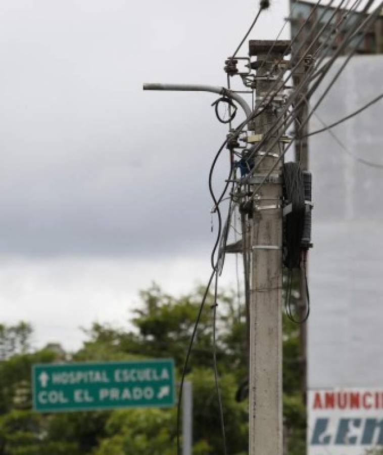 A menos de un año y ya se están robando las lámparas LED en la capital de Honduras