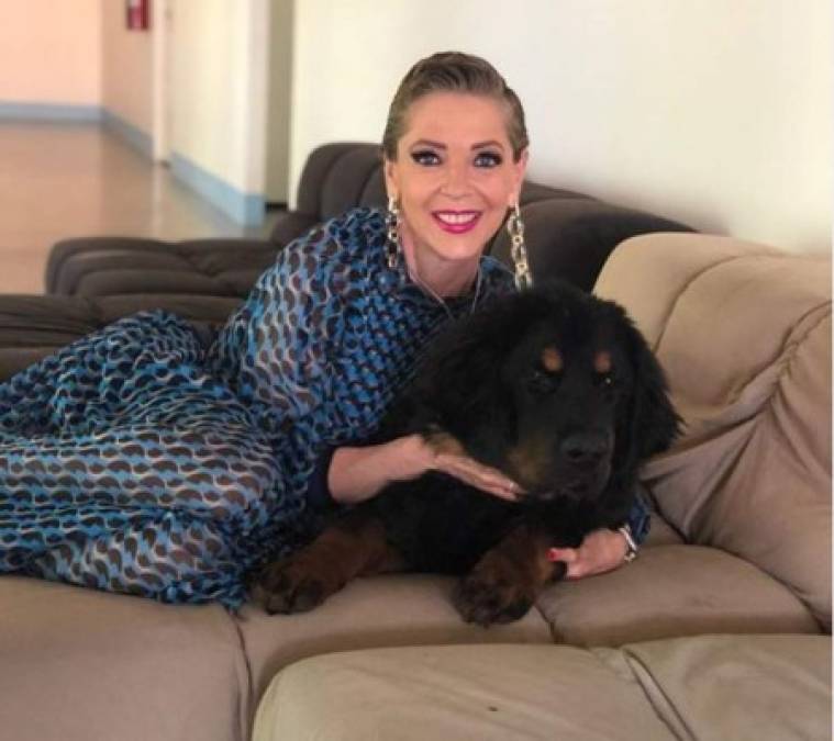 FOTOS: Cedric, el perro que acompañó a Edith González en sus últimos meses de vida