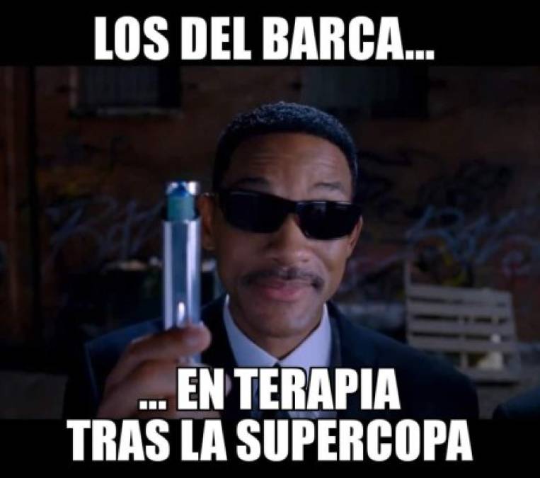¡Humillado! Así señalan los memes al Barcelona tras caer en la Supercopa