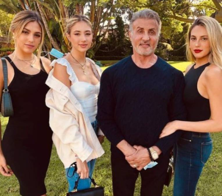Bellas, famosas y talentosas: Ellas son las hijas de Sylvester Stallone