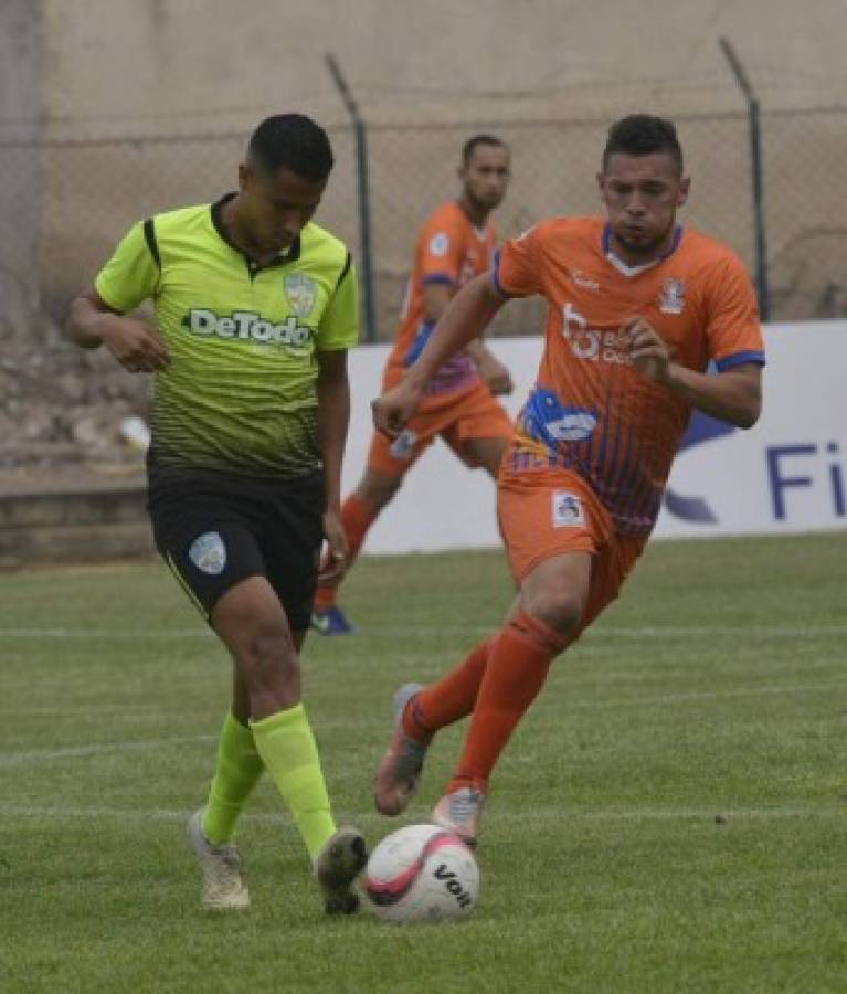 Real de Minas sacó un punto de oro ante los Lobos UPNFM en Danlí