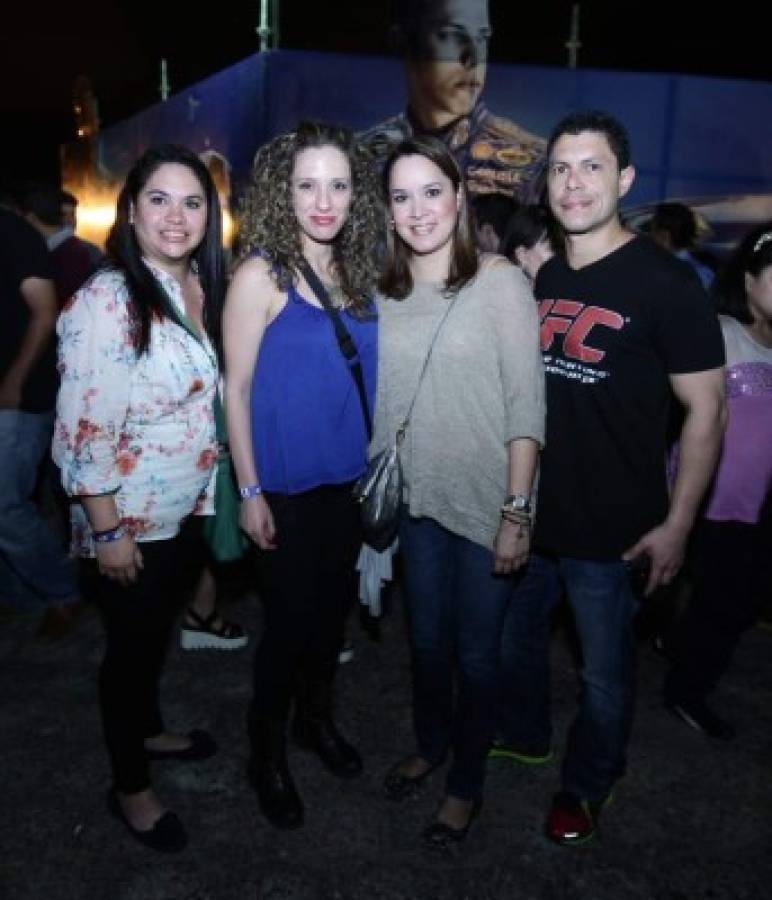 Rock, baile y diversión en la Miller Lite de Tegucigalpa