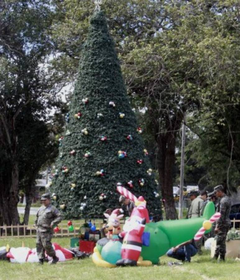 Cuatro villas navideñas iluminarán a la capital de Honduras en las fiestas decembrinas