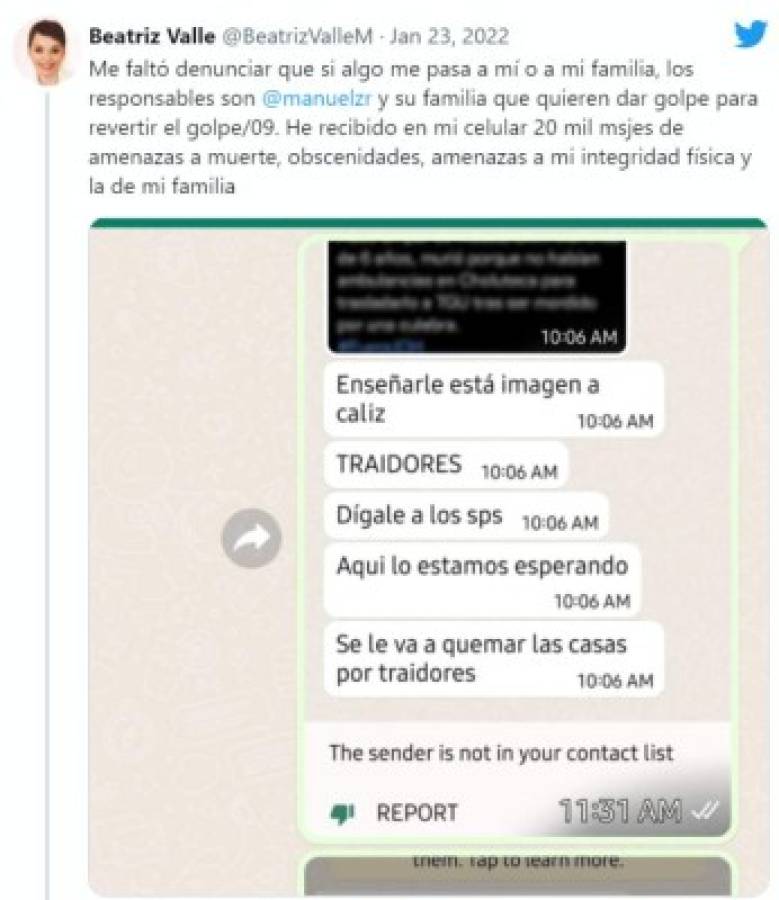 Beatriz Valle se despide de las redes sociales y asegura que 'estaba equivocada'