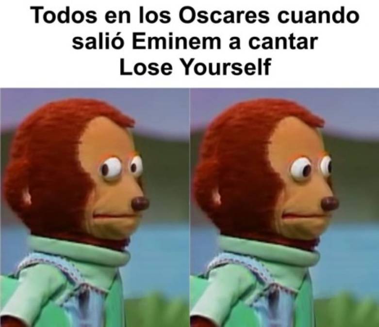 Famosos son blanco de memes tras la presentación de Eminem en los Oscar