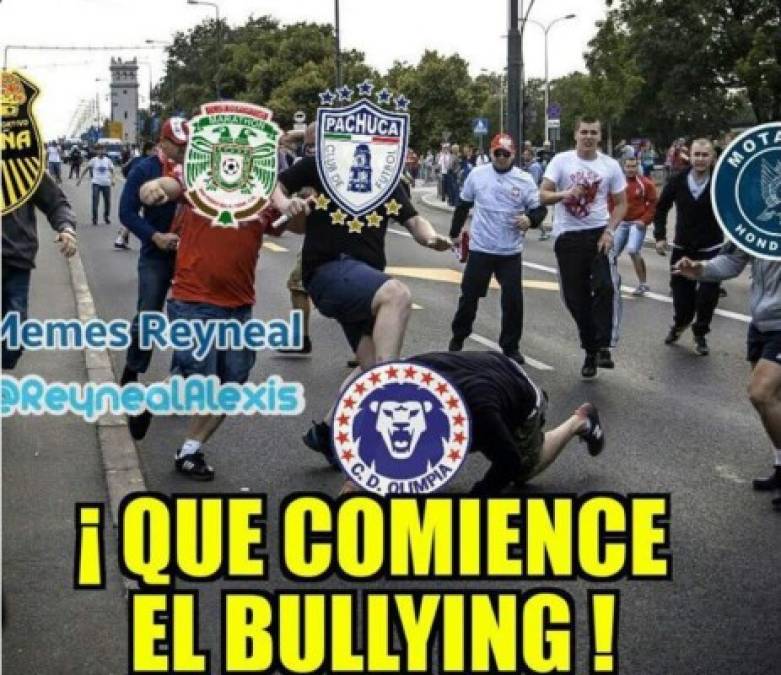 Memes de la derrota de Olimpia ante el Honduras de El Progreso