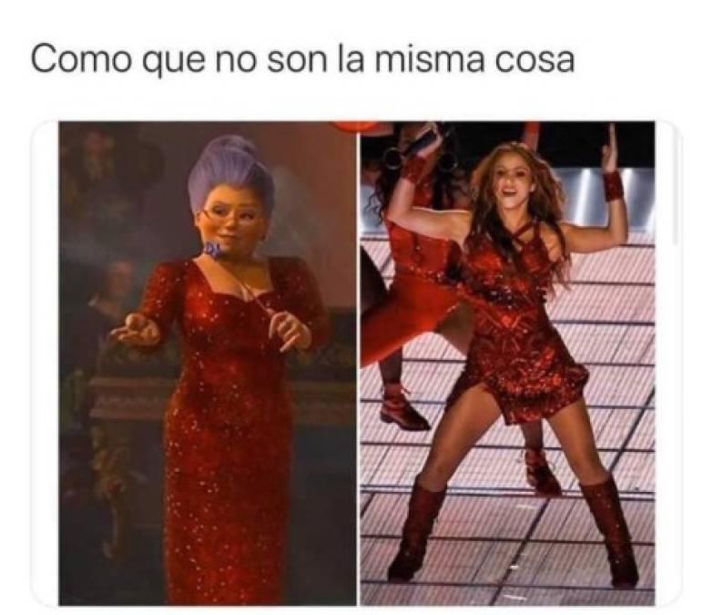 Shakira saca la lengua en presentación de Super Bowl y le llueven los crueles memes