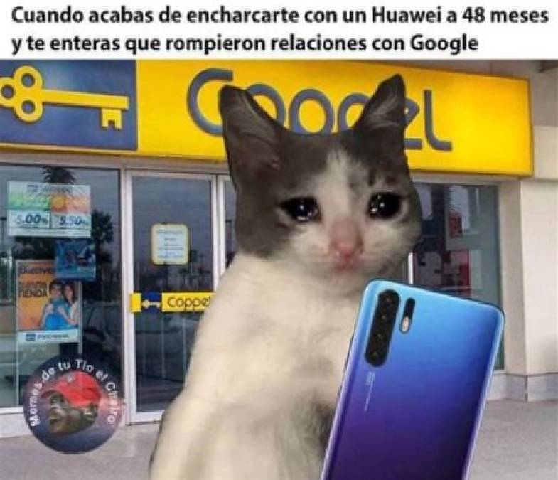 Los mejores memes: Google rompe con Huawei y las redes se llenan de burlas