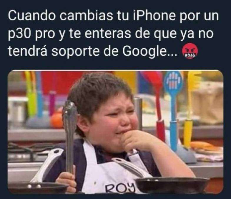 Los mejores memes: Google rompe con Huawei y las redes se llenan de burlas