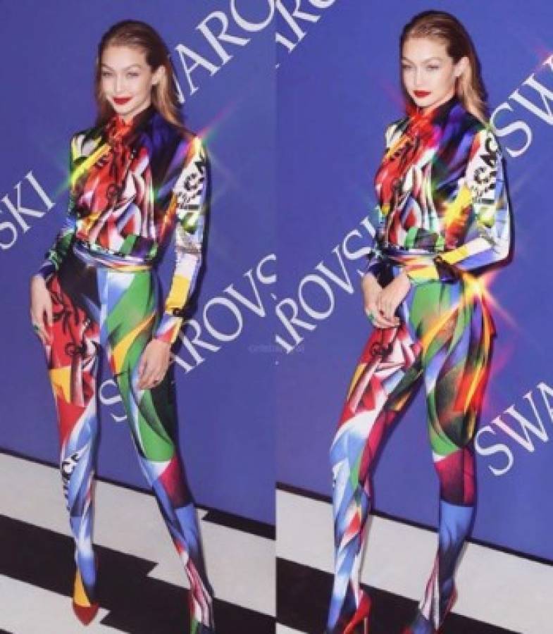 Así lució Gigi Hadid en el Fashion Awards.