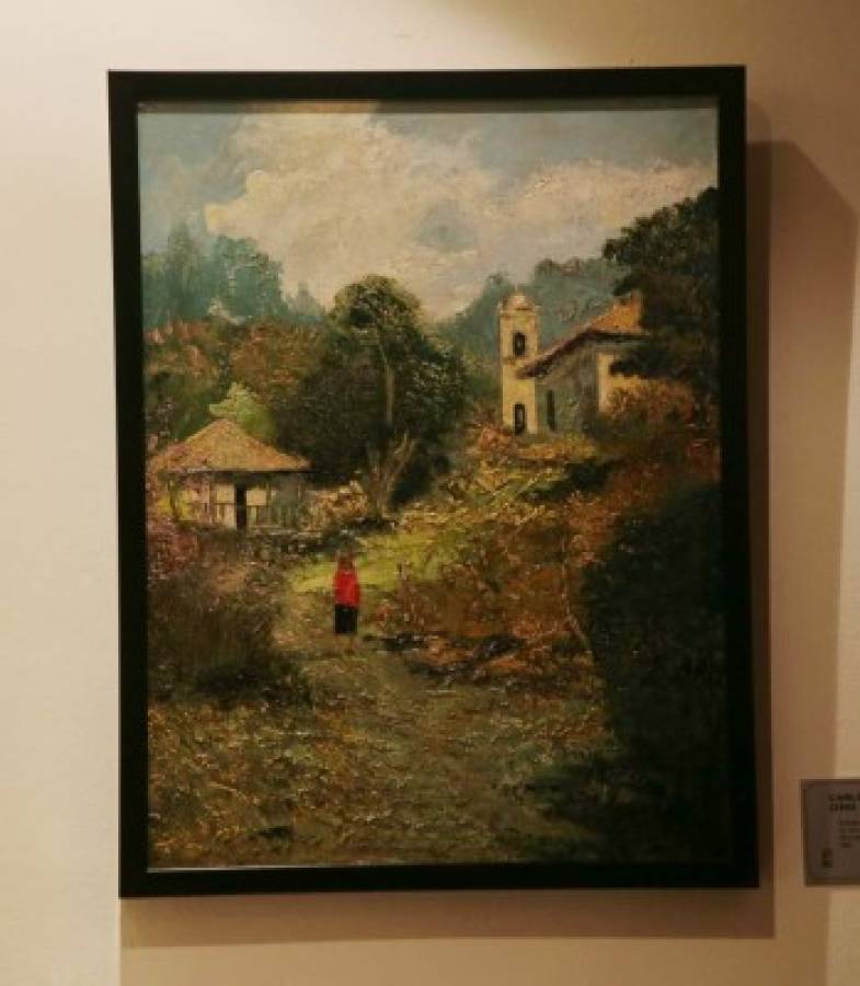 Arte Nacional es expuesto en colección de pinturas