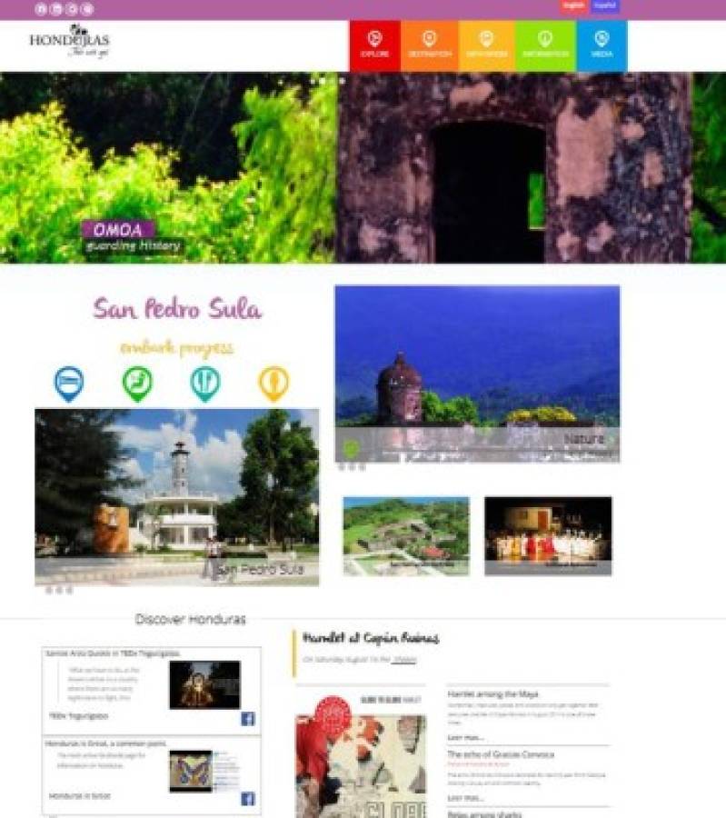 Nuevo portal para impulsar turismo en Honduras