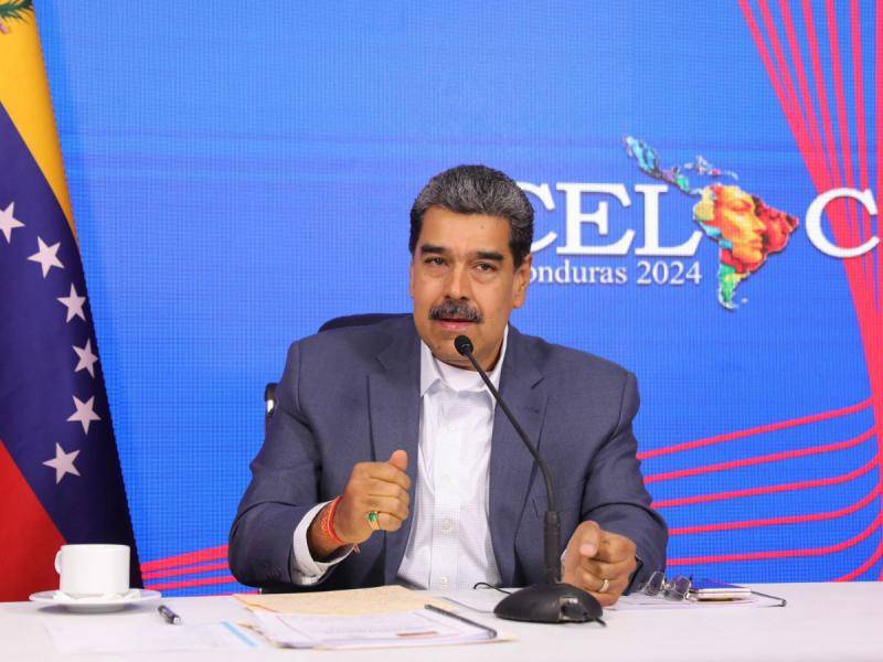 Nicolás Maduro provocó risas incluso en la gente que estaba presenciando su discurso semanal.