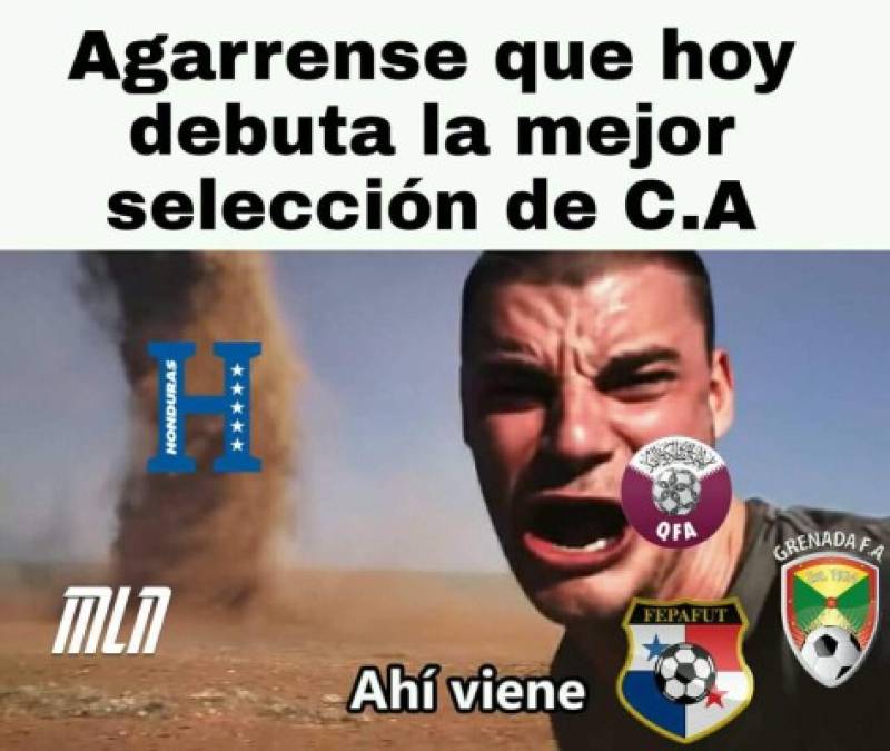 Los divertidos memes que dejó la victoria 4-0 de Honduras frente a Granada