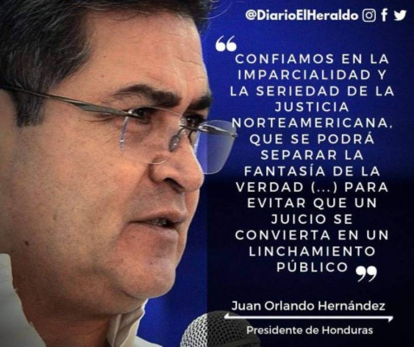 FOTOS: Las 10 frases más sonadas de JOH tras señalamientos de soborno del narcotráfico