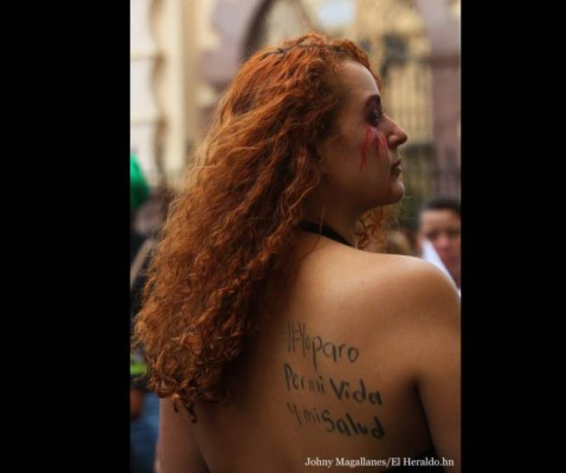 Día Internacional de la Mujer en Tegucigalpa