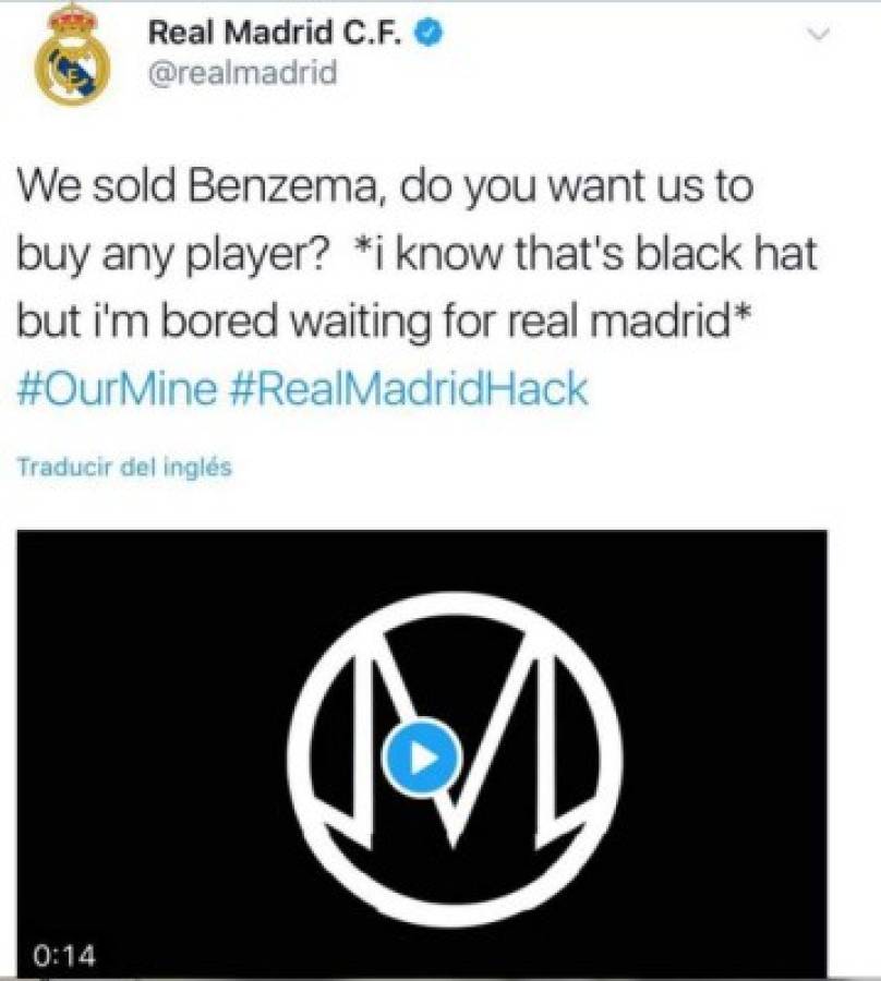 Real Madrid anunció el fichaje de Messi en Twitter; su cuenta fue hackeada