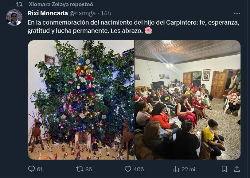 De viaje y en familia: así pasaron la Navidad los políticos hondureños