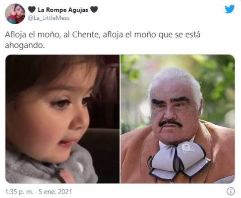Los divertidos memes que dejó el 'chongo apretado' de Vicente Fernández