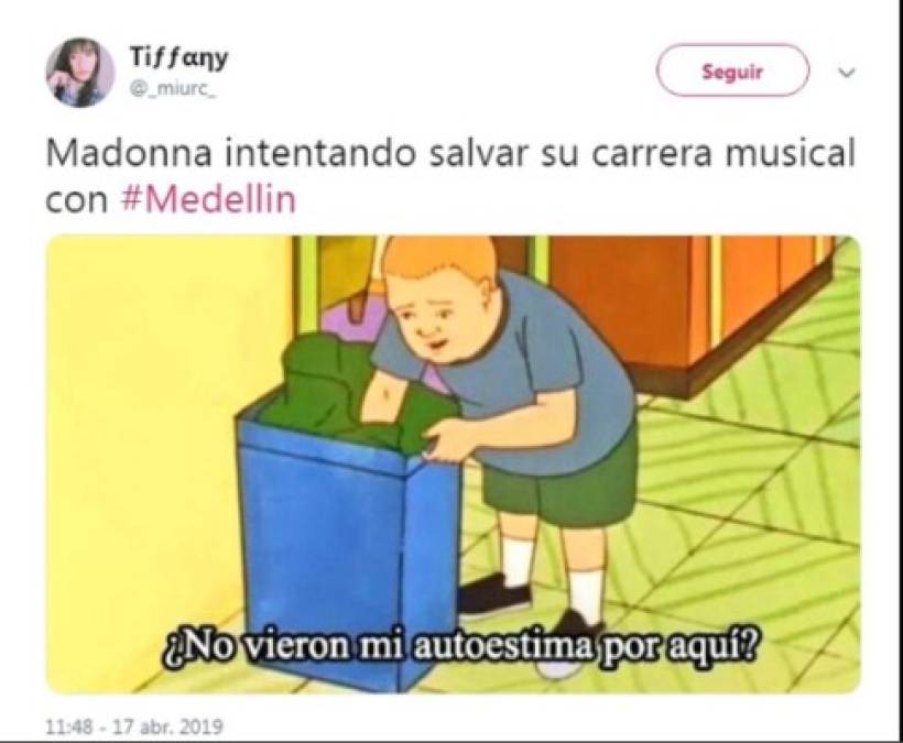 MEMES: Las redes sociales se burlan de Madonna y Maluma tras lanzamiento de videoclip Medellín