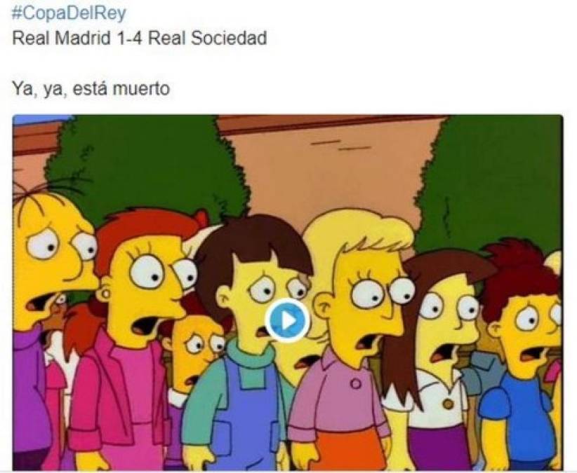 Los memes por la eliminación de Real Real Madrid de la Copa del Rey