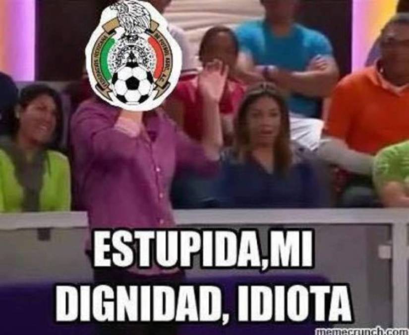 Con memes destrozan a México tras perder contra Honduras