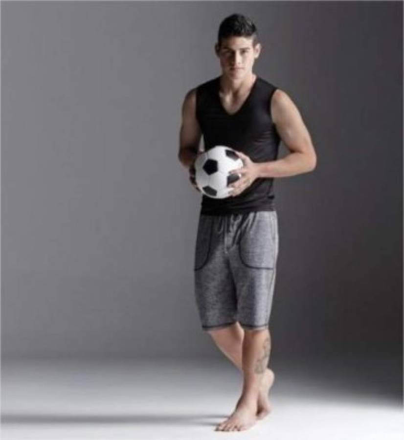 VIDEO: James Rodríguez modela ropa interior