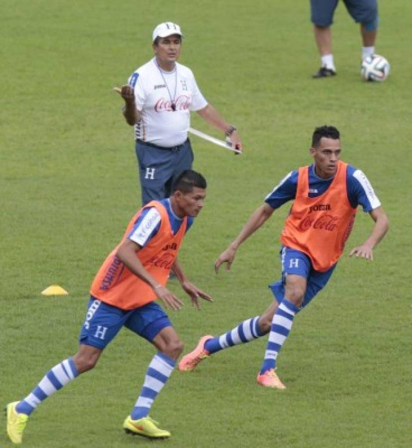 Honduras sumó tres prácticas ya con Jorge Luis Pinto