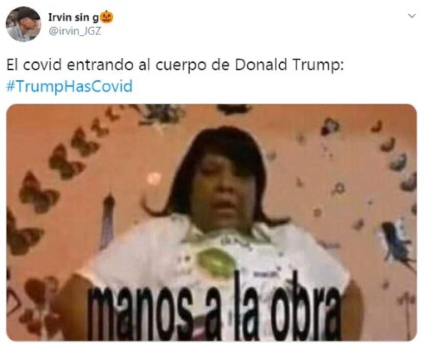 Trump confirma que se infectó de covid-19 y explota ola de crueles memes