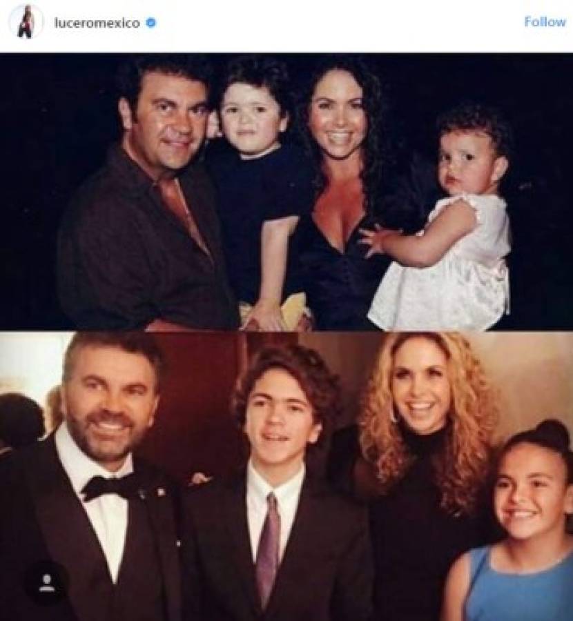 Lucero compartió esta imagen en su perfil de Instagram.