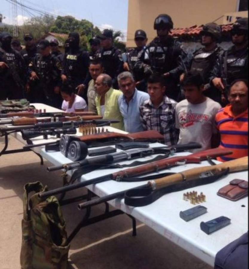 Al menos 14 detenidos en 47 allanamientos de la ATIC en Olancho