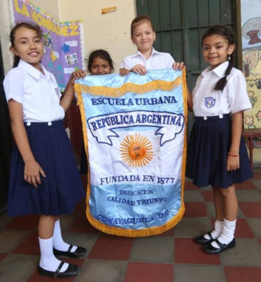 El reto ecológico cautiva a diez centros escolares de la capital de Honduras