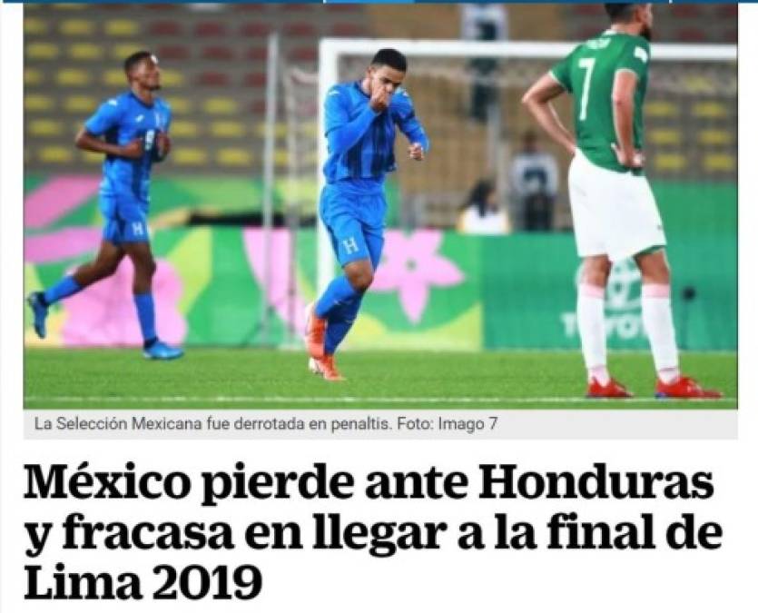 Honduras deja sin oro a México: Medios lloran la derrota del Tri