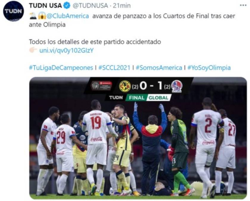 ¿Qué dice la prensa mexicana luego del triunfo del Olimpia 1-0 sobre el América?