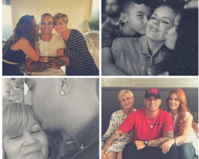 FOTOS: Así presumieron los famosos a sus madres y esposas en Instagram