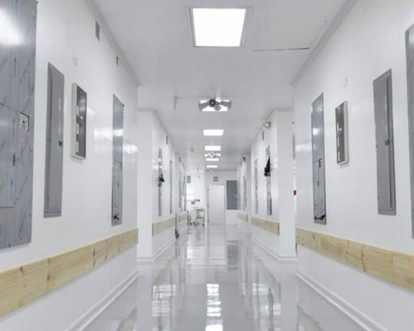 Las primeras imágenes del exclusivo hospital para covid-19 en El Salvador