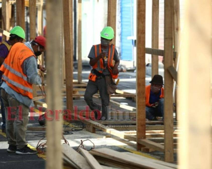 FOTOS: Así avanza la reconstrucción en los mercados de Comayagüela