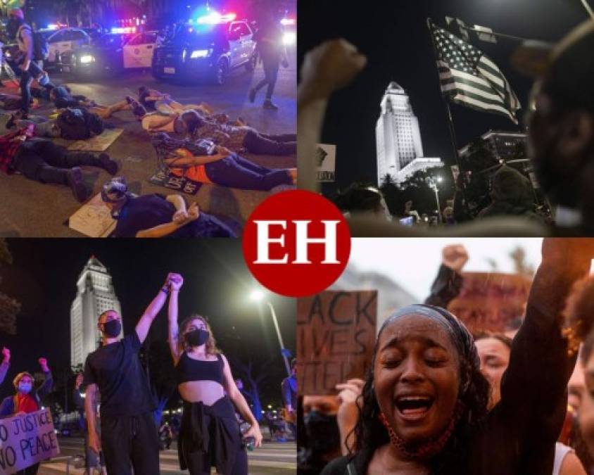 FOTOS: Ni el mal clima frena protestas antirracistas en Estados Unidos