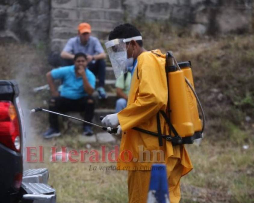 FOTOS: Estrictos protocolos para transitar por Tegucigalpa en cuarentena