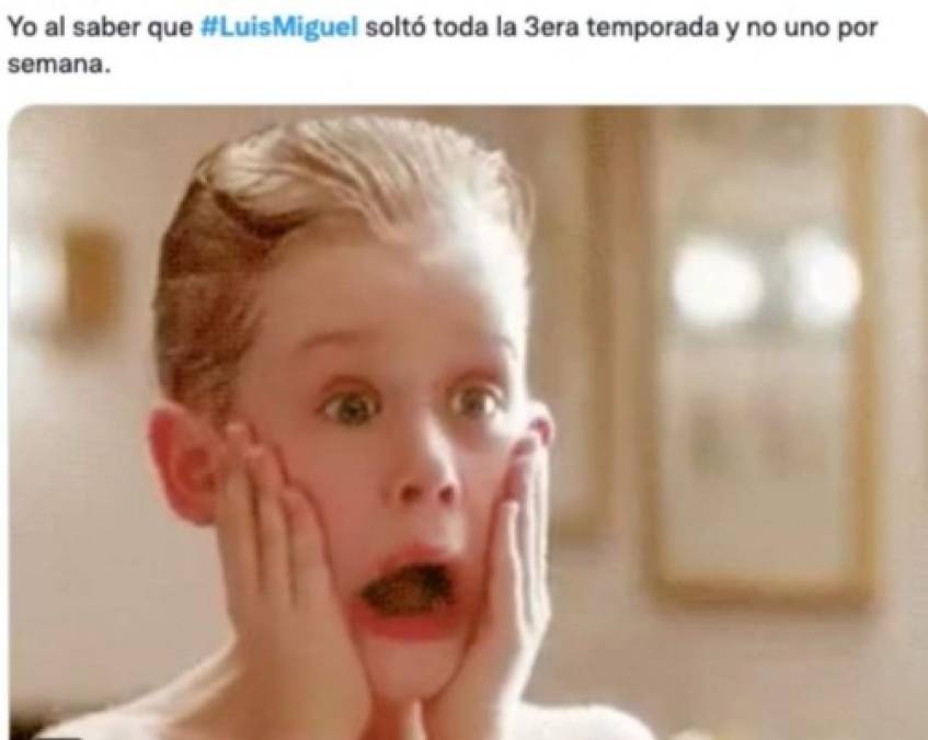Los memes que deja el estreno de la última temporada de Luis Miguel