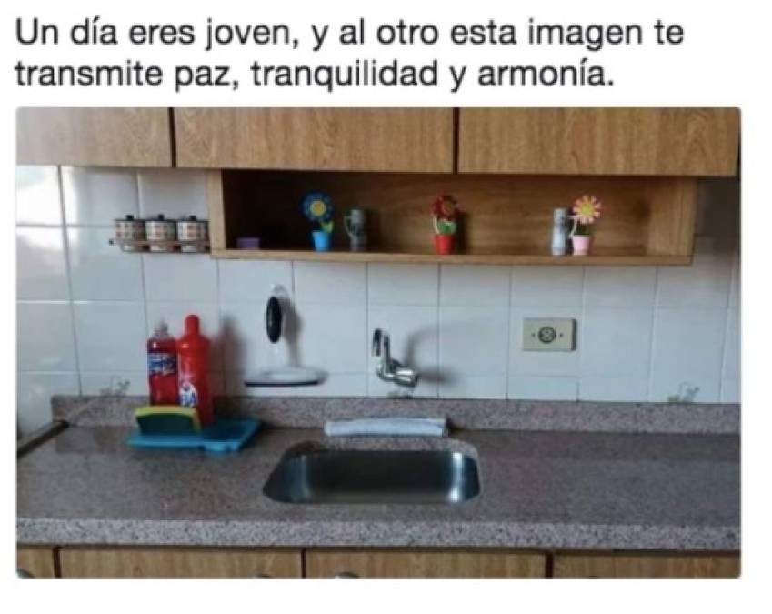 Los graciosos memes que deja la frase 'un día eres joven... '