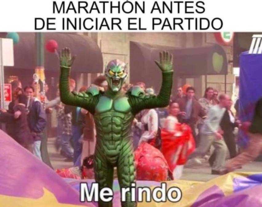 Con memes destrozan al Marathón por su derrota ante Olimpia