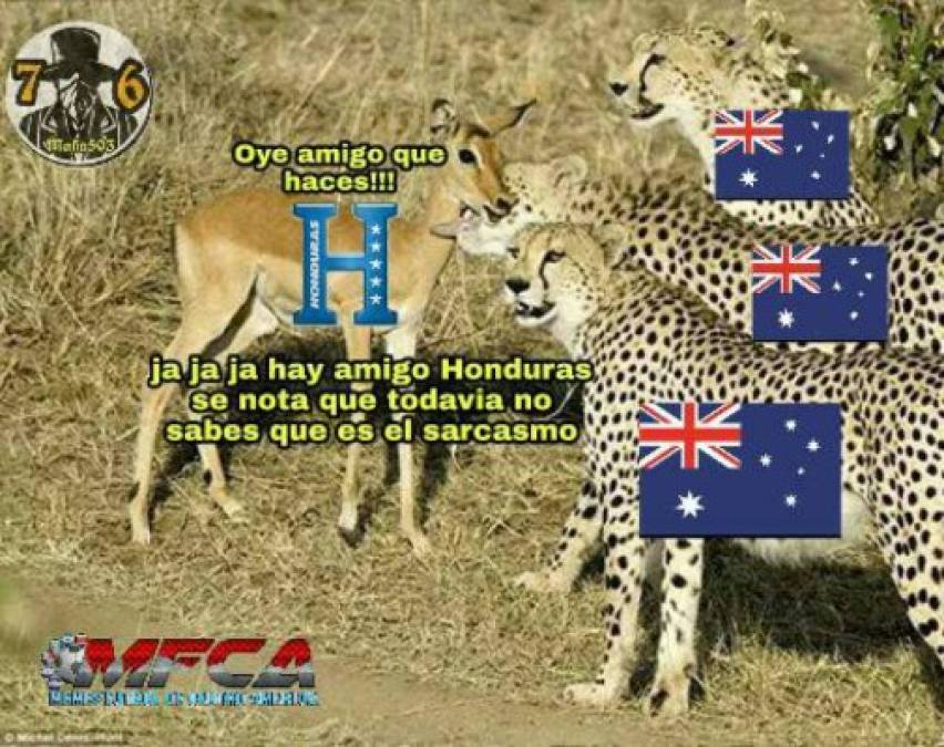 Los mejores memes previo al partido de Honduras ante Australia