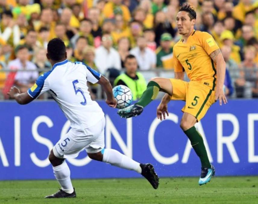 Así es el ambiente en el ANZ Stadium en el encuentro entre Honduras y Australia